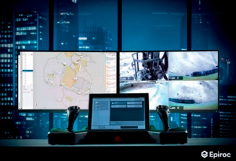 Common Automation Panel (CAP) de Epiroc disponible para las Pit Viper y las SmartROC