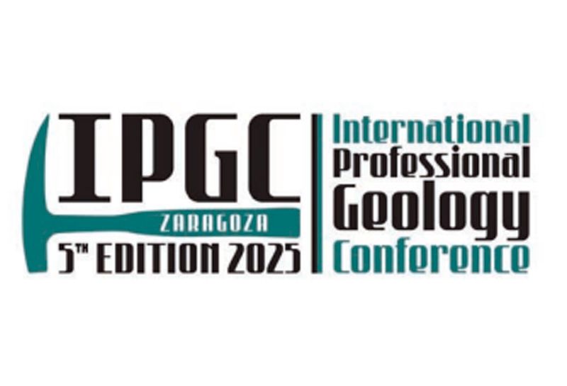 La V Conferencia Internacional de Geología Profesional tendrá lugar en Zaragoza los días 5 al 7 de noviembre
