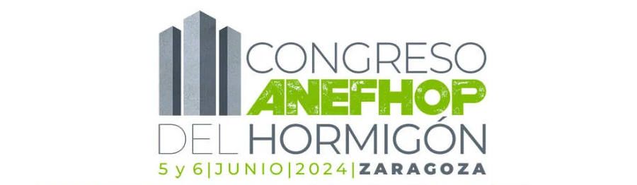 ANEFHOP organiza el I Congreso del Hormigón en España en el que se analizará el futuro del sector con expertos y profesionales